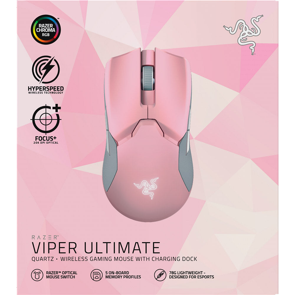 Razer Viper Ultimate with Charging Dock - Quartz – House of Excellence