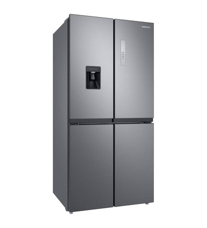 Samsung RF48A4010M9/LV French Door Refrigerator, 466L Net Capacity , Gentle Silver Matt