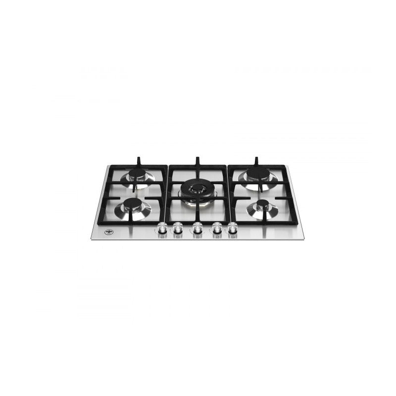La Germania 75cm gas hob 5 burners, central wok