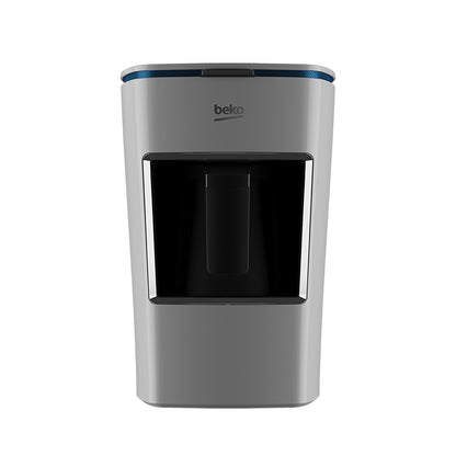 Beko Double Turkish Coffee Machine (670 W, 3 Cup) Silver