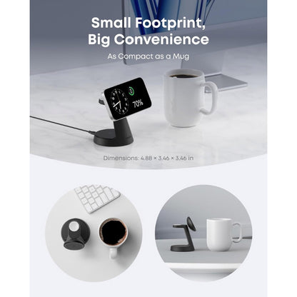 Anker MagGo Wireless Charging Station (3-in-1, Dock Stand)