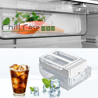 Midea Top Mount Refrigerator with Inverter | Digital Door Display - 650 L