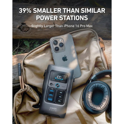 Anker SOLIX C200 DC Portable Power Station – 192Wh | 200W