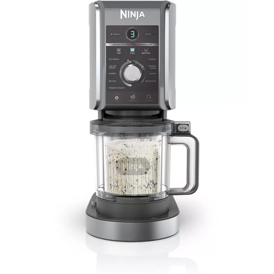 Ninja CREAMi Deluxe 10-in-1 Ice Cream and Frozen Drink Maker