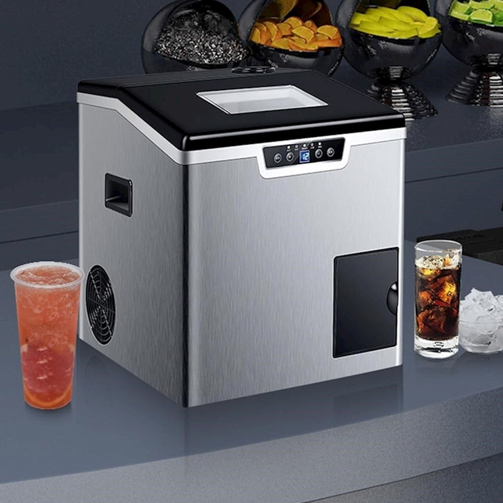 Aqualux Ice Cube Maker Cubes 25Kg/24Hrs+Crushed Ice