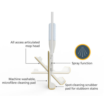 Joseph Joseph CleanTech 2-in-1 Spray Mop