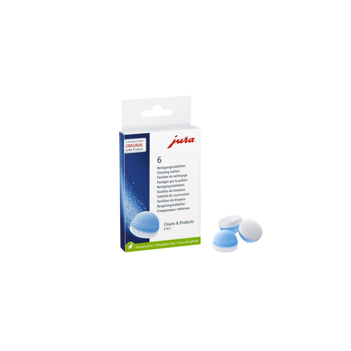 Jura 2 Phase Cleaning Tablets, 6pcs