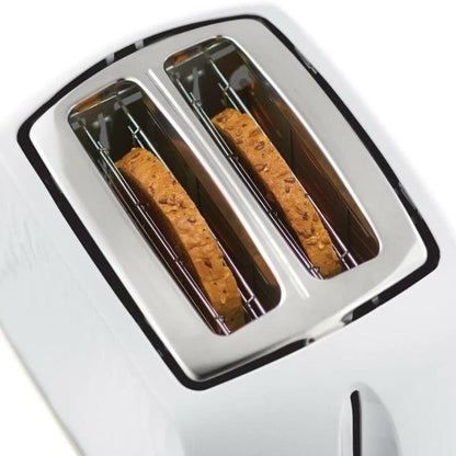 Russell Hobbs Honeycomb White 2 Slice Toaster