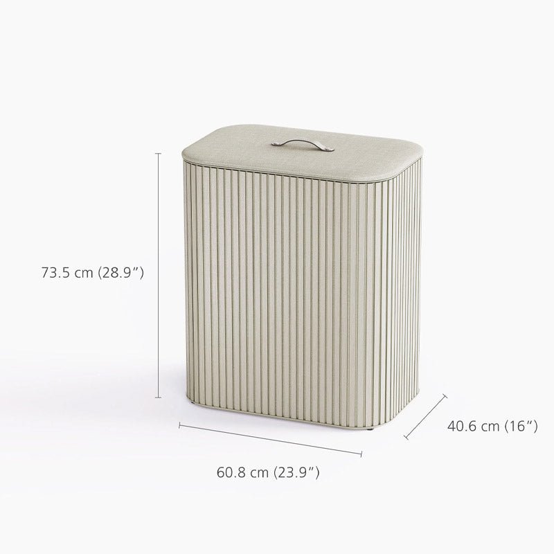 Joseph Joseph Tota Luxe 90L Ecru Laundry Separation Basket