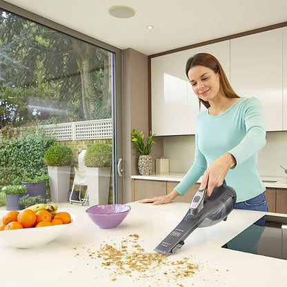 Black & Decker Cordless Dustbuster Handheld Vacuum Cleaner, Black