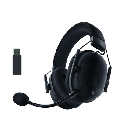 Razer BlackShark V2 Pro Wireless Gaming Headset: THX 7.1 Spatial Surround Sound - 50mm Drivers - Detachable Mic - for PC, PS5, PS4, Switch, Black