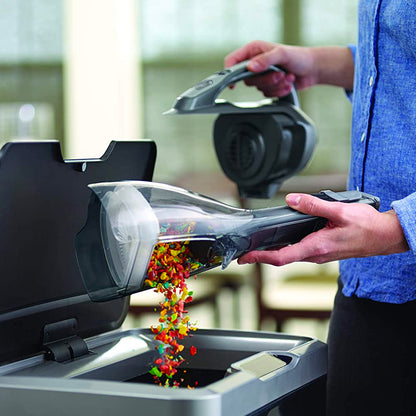 Black & Decker Cordless Dustbuster Handheld Vacuum Cleaner, Black