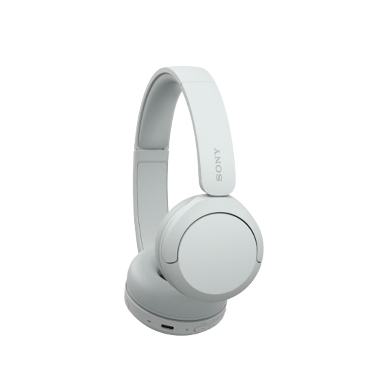 Sony WH-CH520 Wireless On-Ear Headphones with Microphone (White)
