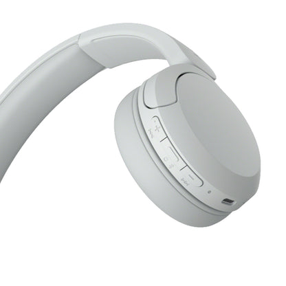 Sony WH-CH520 Wireless On-Ear Headphones with Microphone (White)