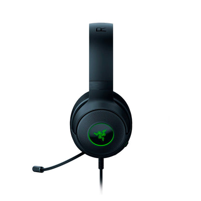Razer - Kraken V3 X Wired 7.1 Surround Sound Gaming Headset for PC with Chroma RGB Lighting - Black